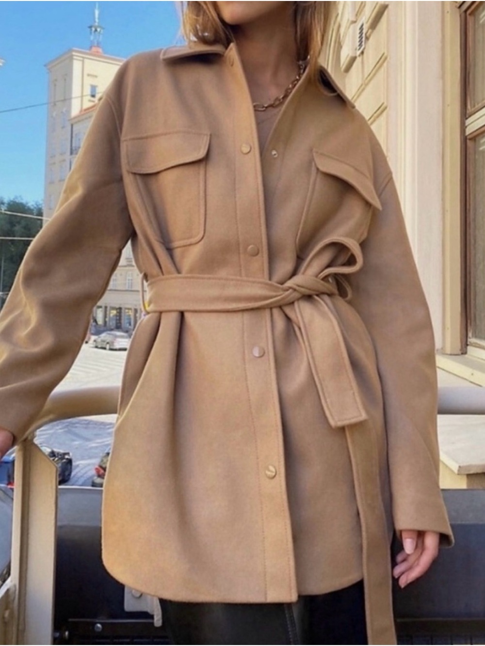 Wilfred Camel Jacket